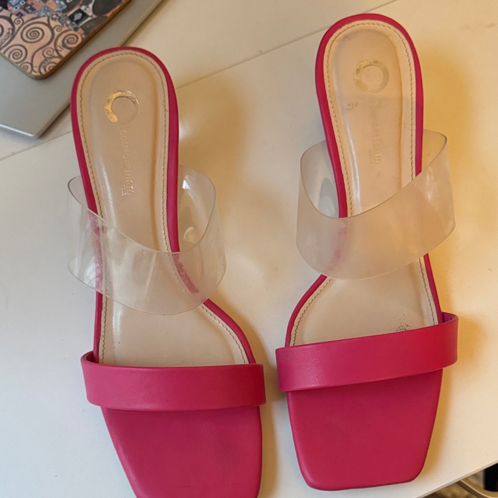 Pink Women's Slide Sandals